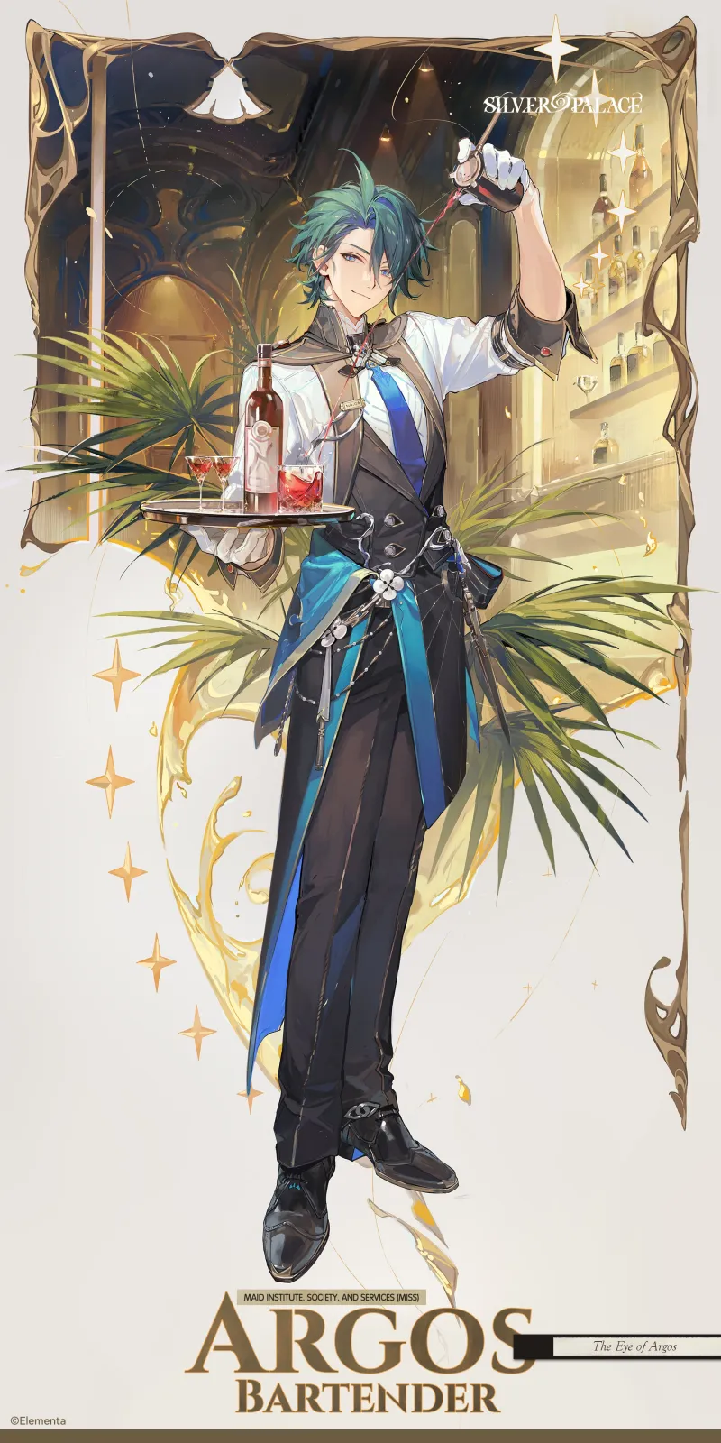 Argos (Bartender): Silver Palace Character Title Page