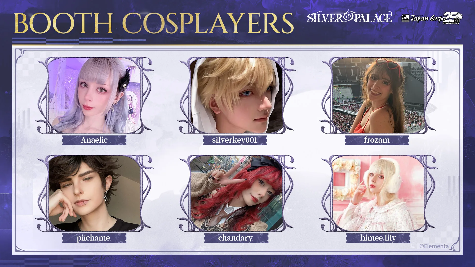 Silver Palace Japan Expo 2026 booth cosplayers lineup