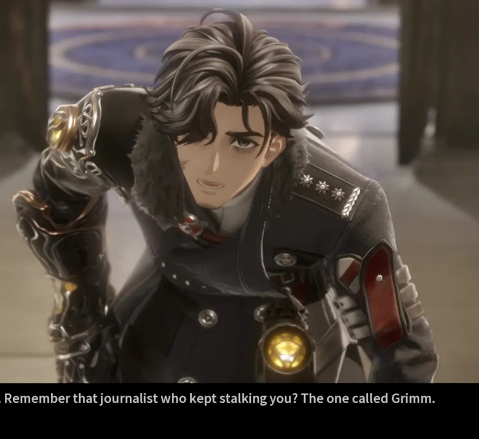 Silver Palace's journalist Grimm found burned to death in an alley, a death that matches the Nameless Ashes case