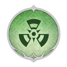 Silver Palace gem art for the Hilbert's Hotel Catalyst Autunite
