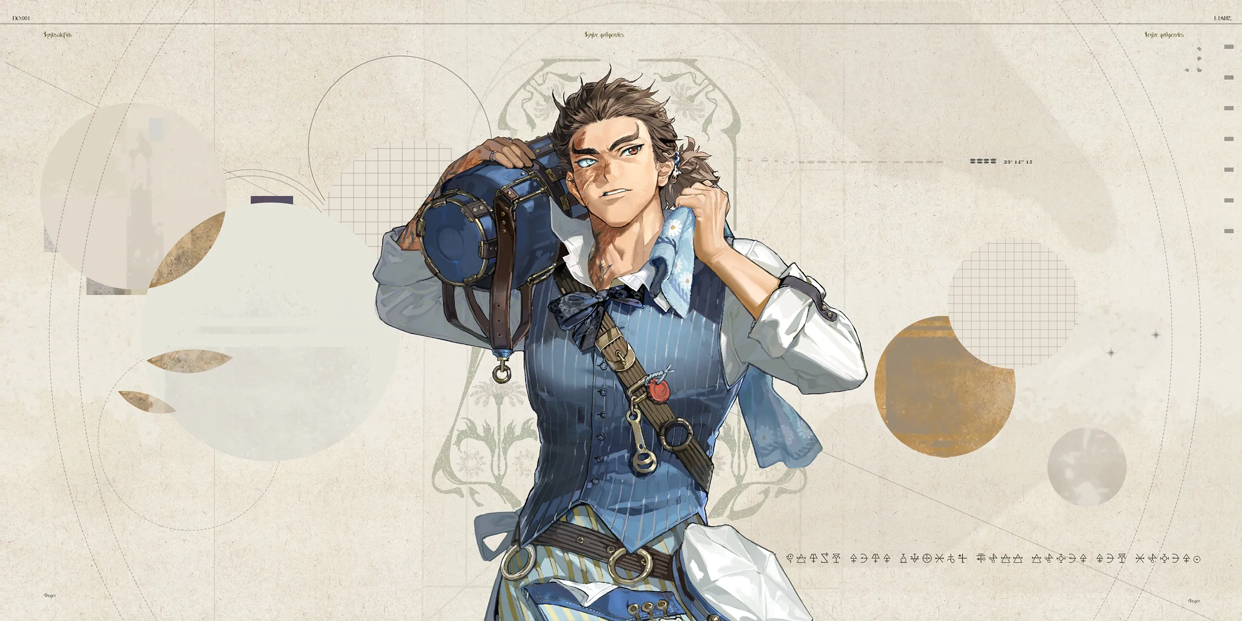 Full splash artwork for The Richness Mystery