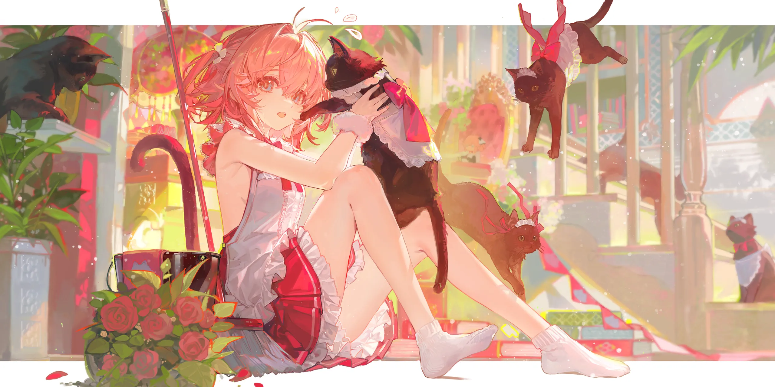 Full splash artwork for The Curiosity Mystery