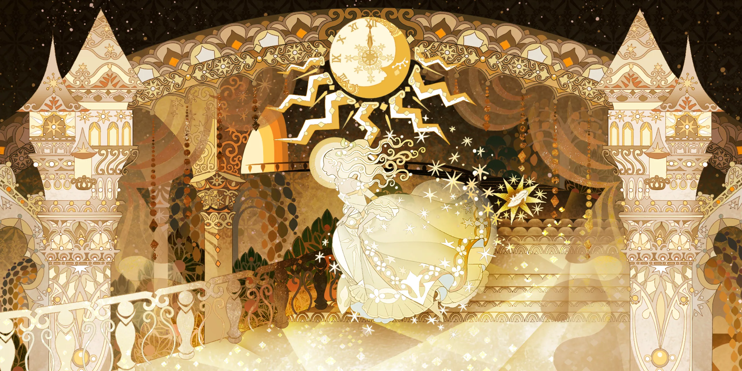 Full splash artwork for The Cinderella Mystery