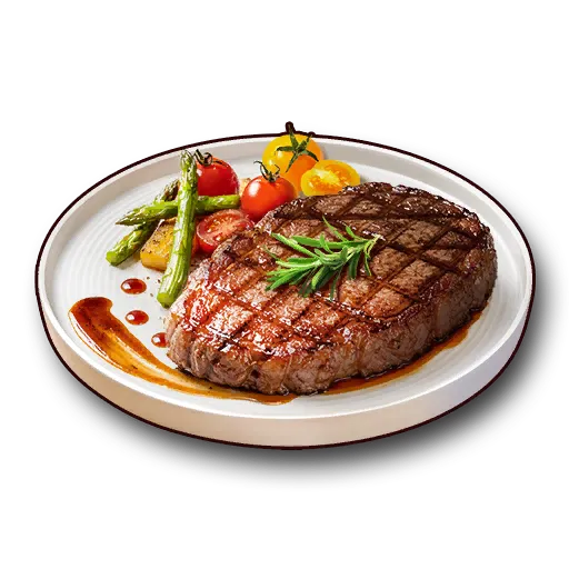 Home-Marbled Steak, quoted from Pierre's Food for Thought